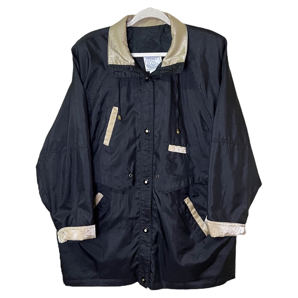 VTG BE IN THE CURRENT SEEN Windbreaker Jacket